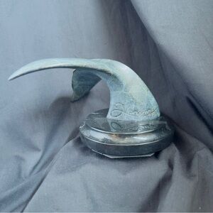 Scott Hanson Signed Bronze Sculpture "Winter Song" #28/950 on Spin Marble Base